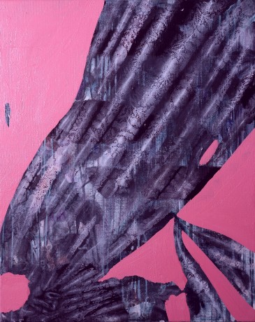 LUCIA FABOVÁ, LIVING MASSIF , 2015, 120 X 90 cm,akryl na plátne